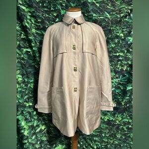 Vintage Pendleton Jacket Tan Womens Small Cotton